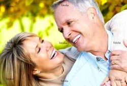 Happy senior couple.